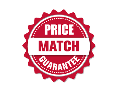 Guaranteed lowest price or we will match it